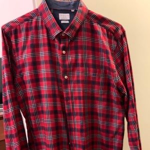 7DIAMOND SUPPLY Men’s Slim Fit Flannel Plaid Shirt